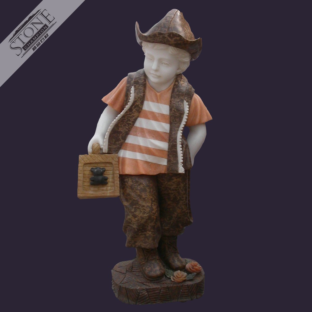 Mixed color marble child 