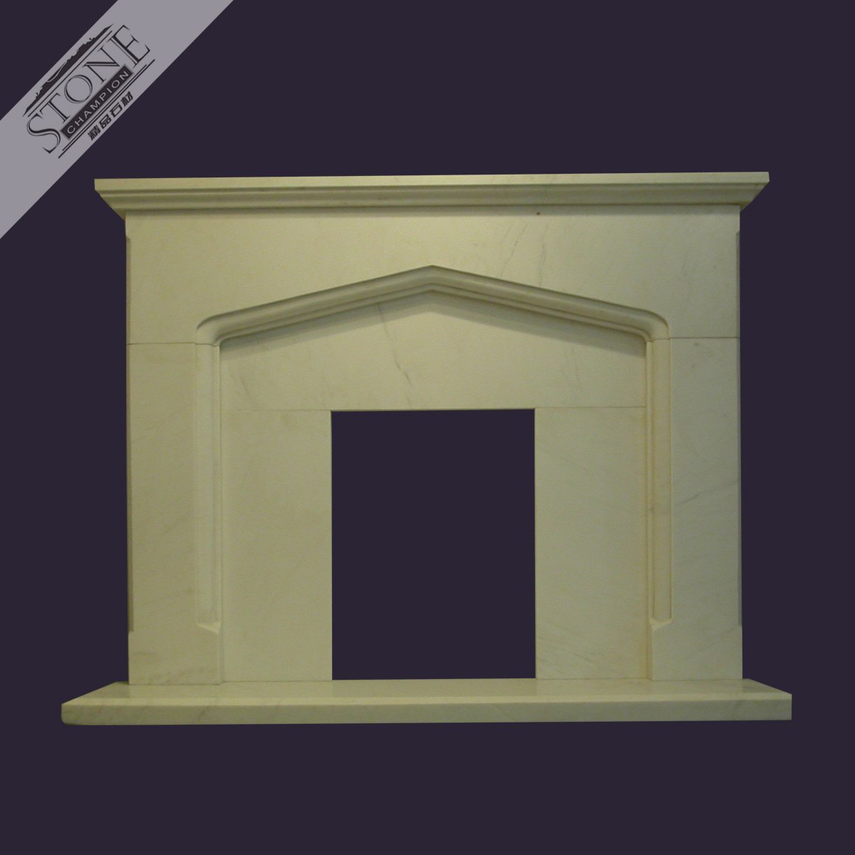white marble fireplace mantel for home decoration