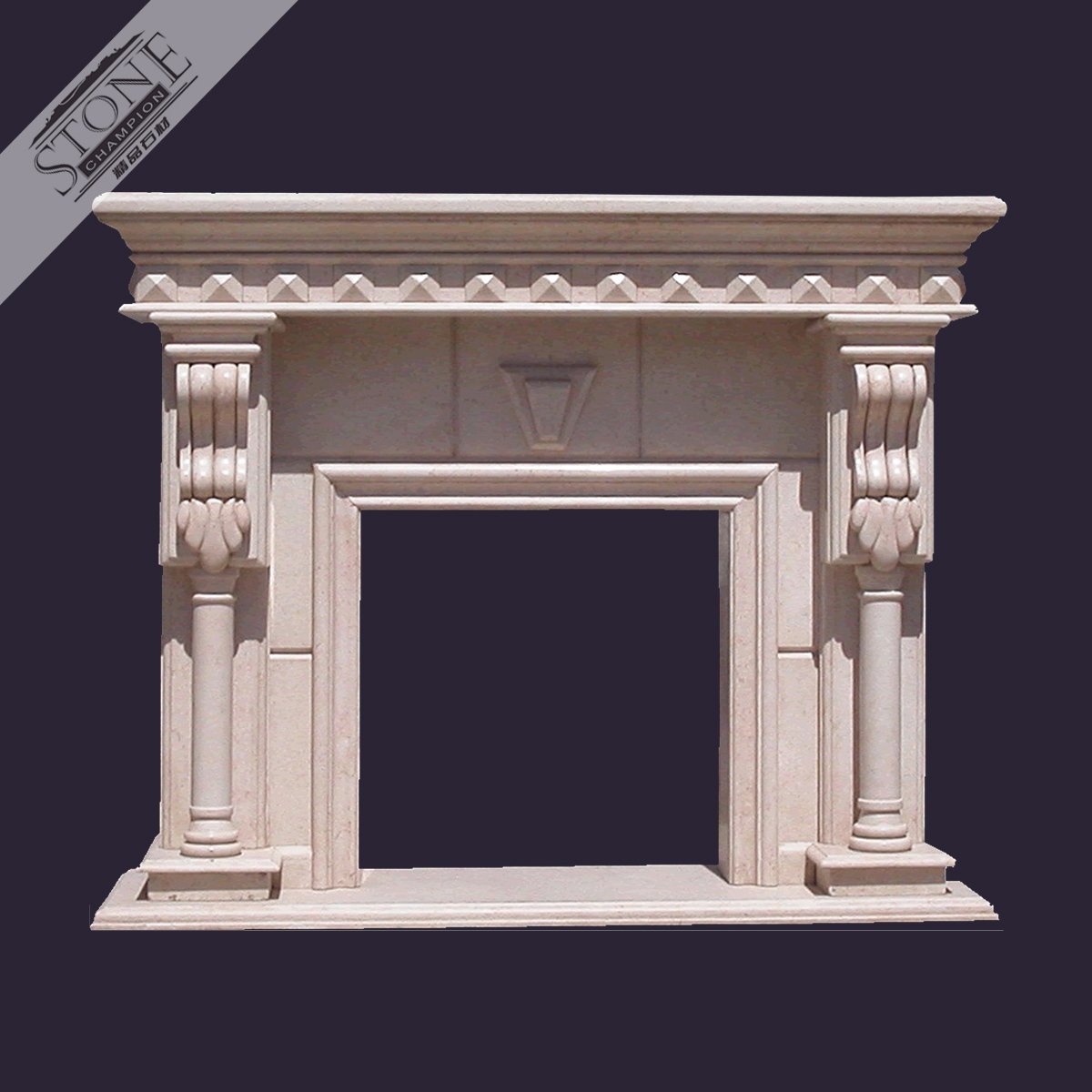 Modern beige color marble